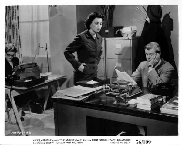 The Atomic Man - 1956 Faith Domergue and Gene Nelson