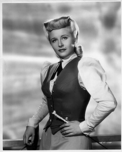Publicity photo for Wyoming with Vera Ralston Promo photo with Vera Ralston for the western film Wyoming