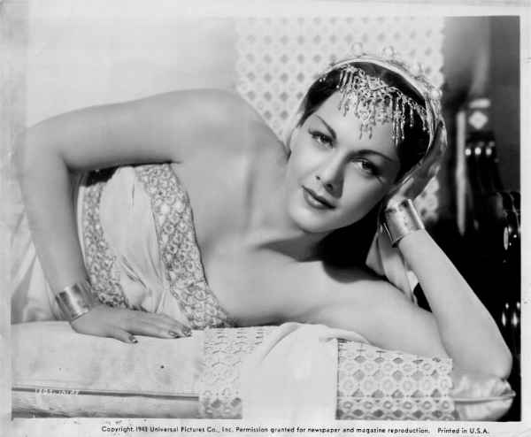 Promo for White Savage (1943) Maria Montez