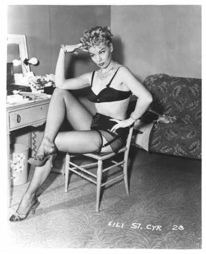 Lili St. Cyr in Stockings